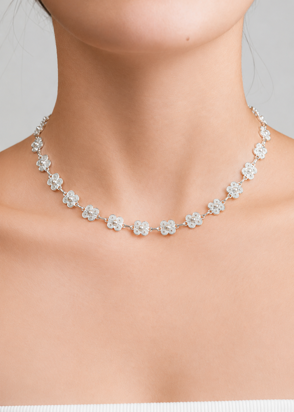 CHOKER - GARGANTILLA FLORALIA